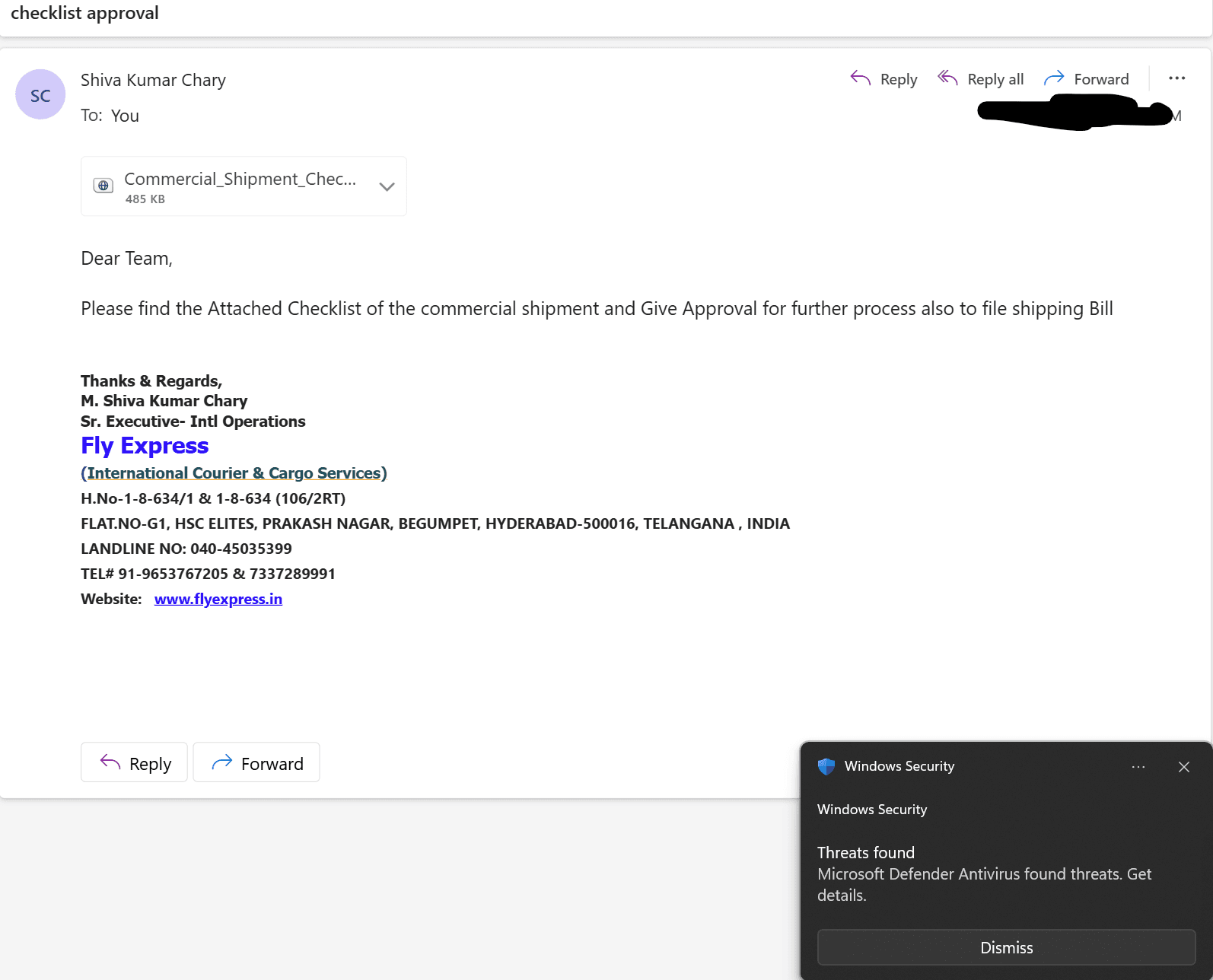 Did Someone Just Email Me... From My Own Email Address?
